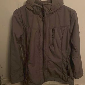 Never worn women’s winter coat grey